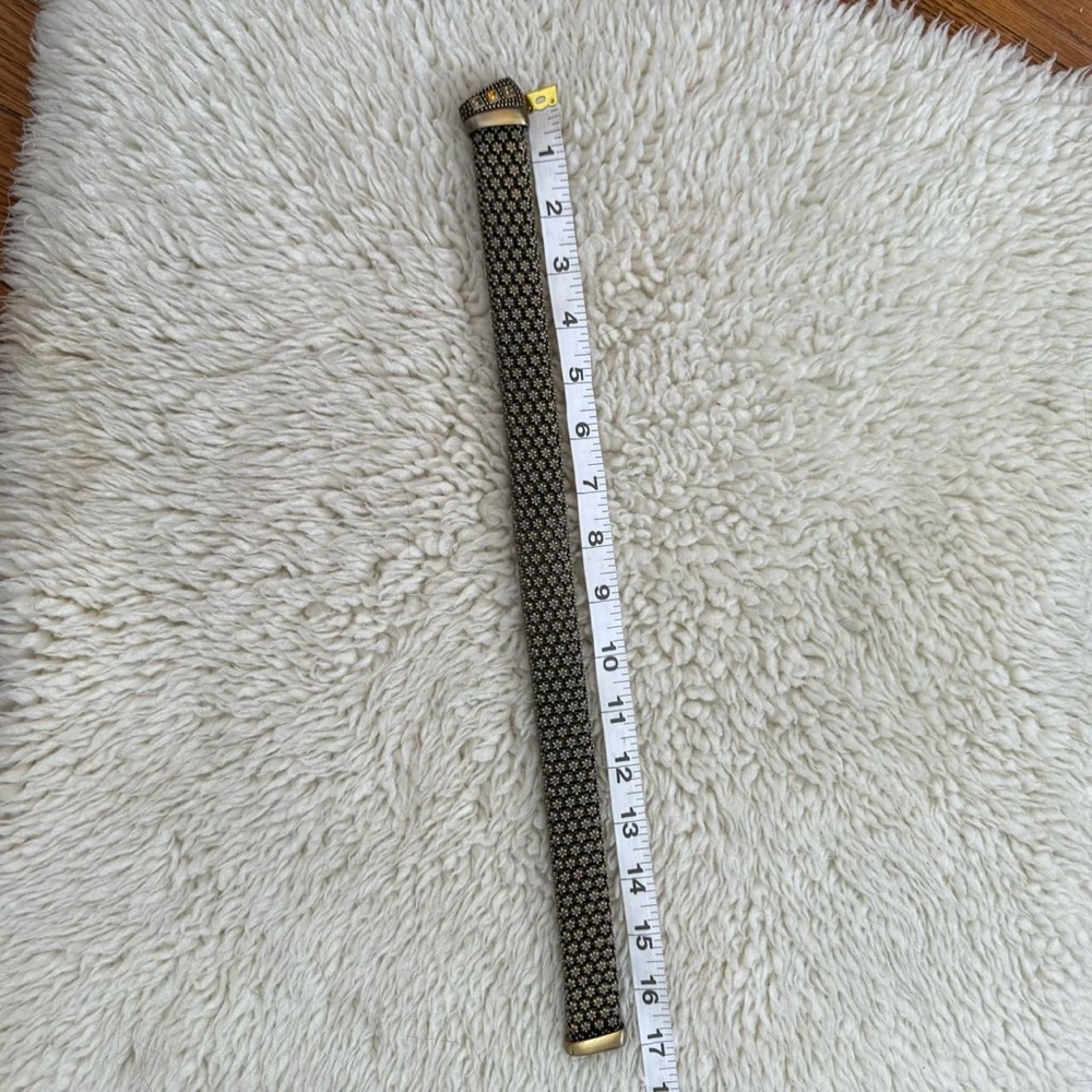 Vintage-Inspired Gold Beaded Choker Necklace - Picture 5 of 7